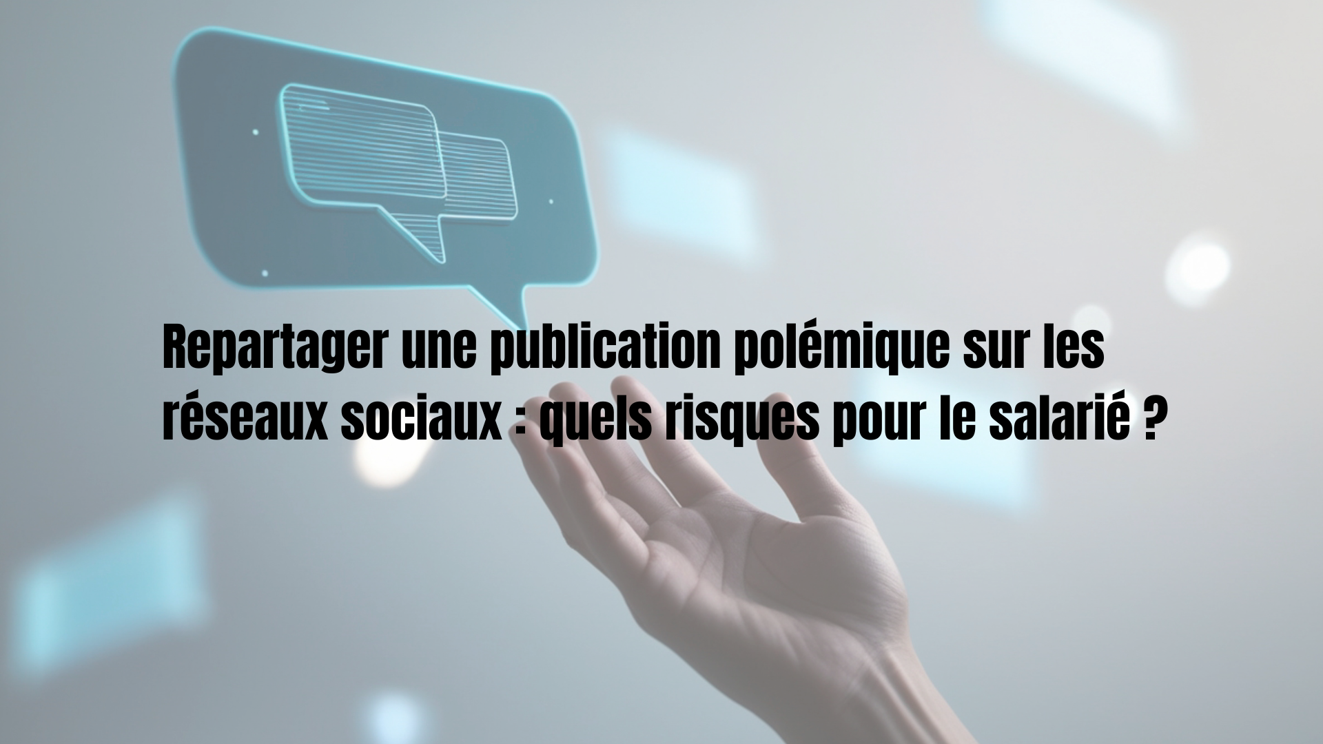 Repartager une publication polémique sur les réseaux sociaux